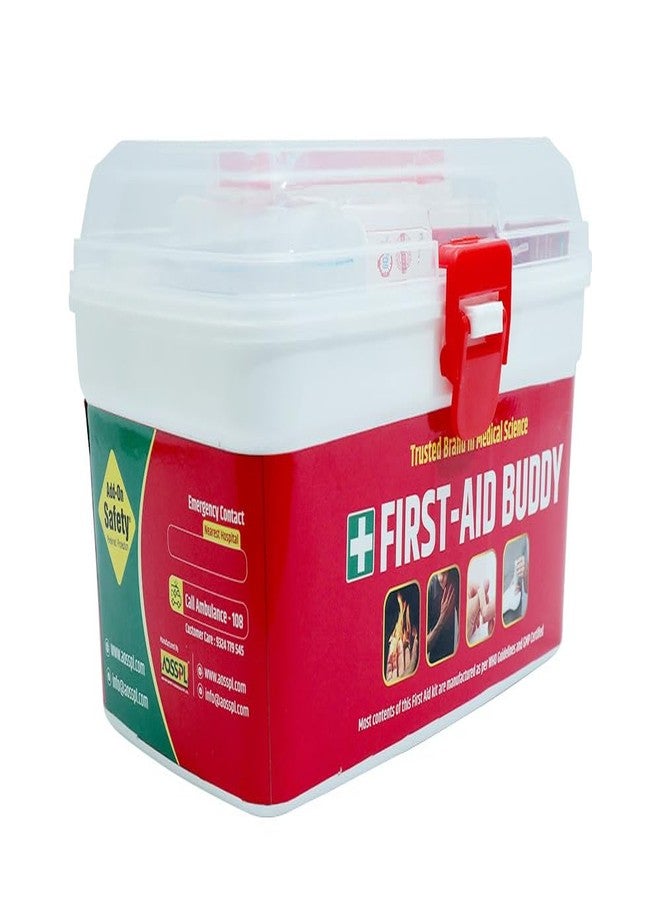 Jayco First Aid Buddy First Aid Kit for Home/Office/Shop/Workplace by Add-on Safety (with all item inside) - Image 4