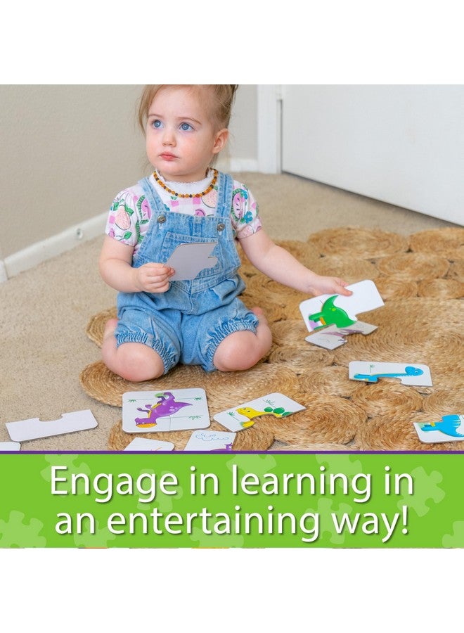 The Learning Journey: My First Match It - Dinosaurs - 2 Year Old Toys, Puzzles for Toddlers, Toddler Puzzle, Educational Toys for 2 Year Old - 15 Self-Correcting Matching Puzzles - Award Winning Toys - Image 4