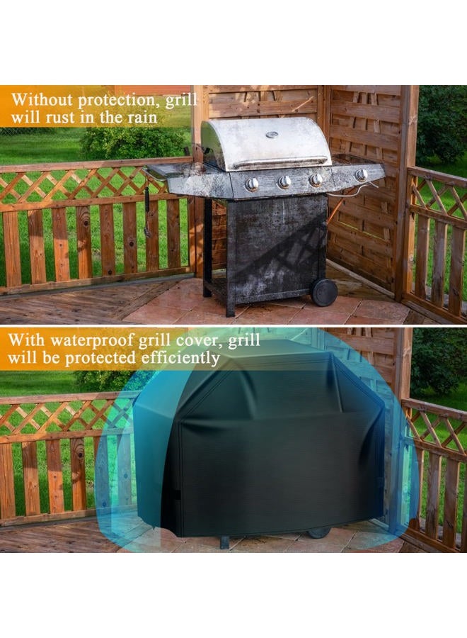 Aoretic Grill Cover 40 inch Gas BBQ-Cover, Fit Most 2&3 Burner Grill Waterproof Small Barbeque Cover with Velcro Straps & Adjustable Drawstring for Weber,Nexgrill,Char-Broil - Image 5