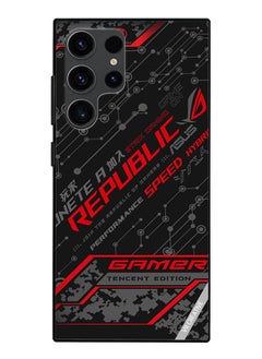 Protective Case Cover For Samsung Galaxy S23 Ultra 5G Gamer Tencent Edition Design Multicolour
