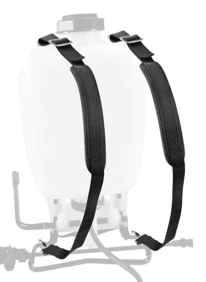 Tophoniex Backpack Sprayer Strap, Black, Modern Style, Polyester Material, Hook Fastener, Compatible with Chapin 60114, 61800, 63924, 60124 Series and More - Image 1