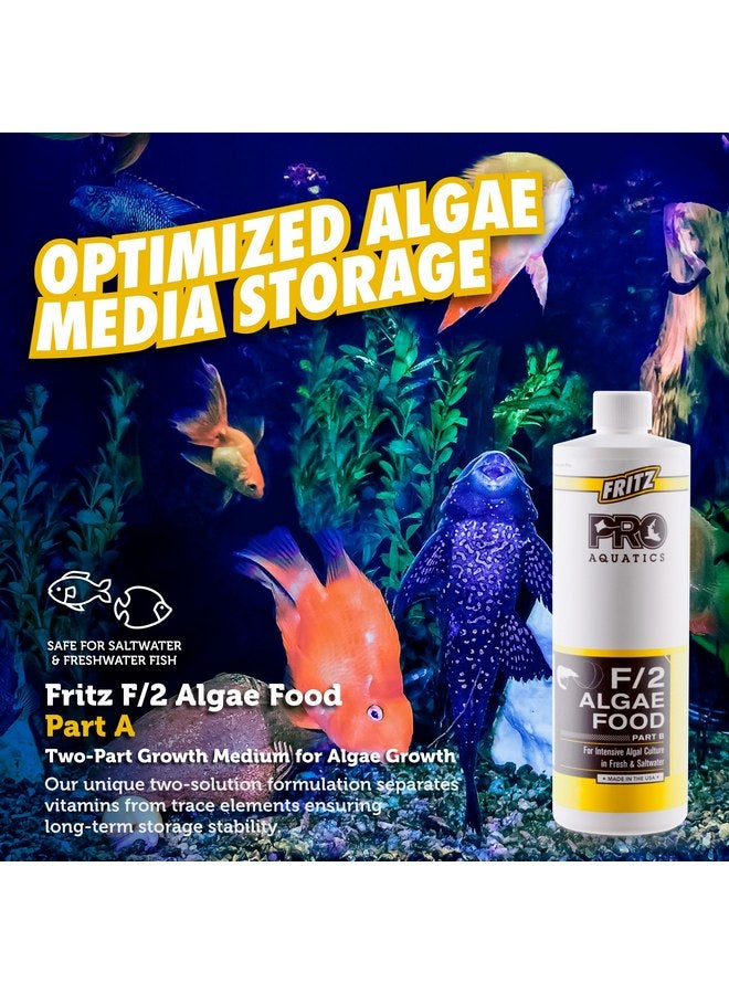 فريتز طعام الطحالب Fritz Aquatics PRO - F/2 PTB - 16 أونصة - Image 5