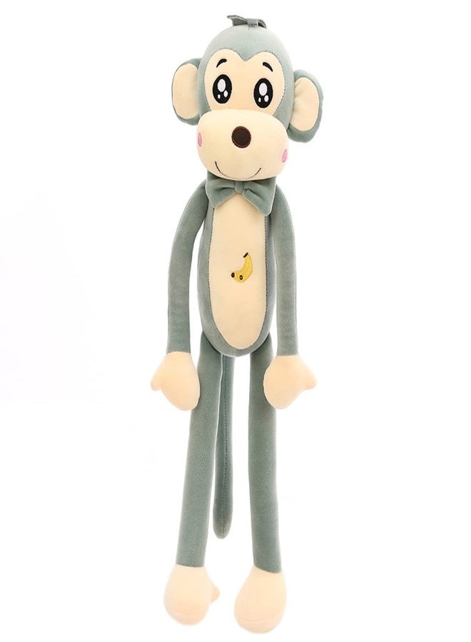 Tickles Monkey Soft Stuffed Plush Animal Toy for Kids Boys & Girls Birthday Gifts (Color: Green Size: 35 cm) - Image 5