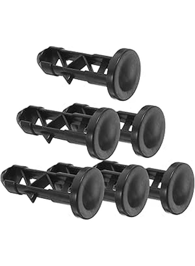 6 Pcs Nylon Trash Can Lid Lock Bands For Wheeled Bins Easy Cleaning Outdoor Garbage Can Pins - Image 1