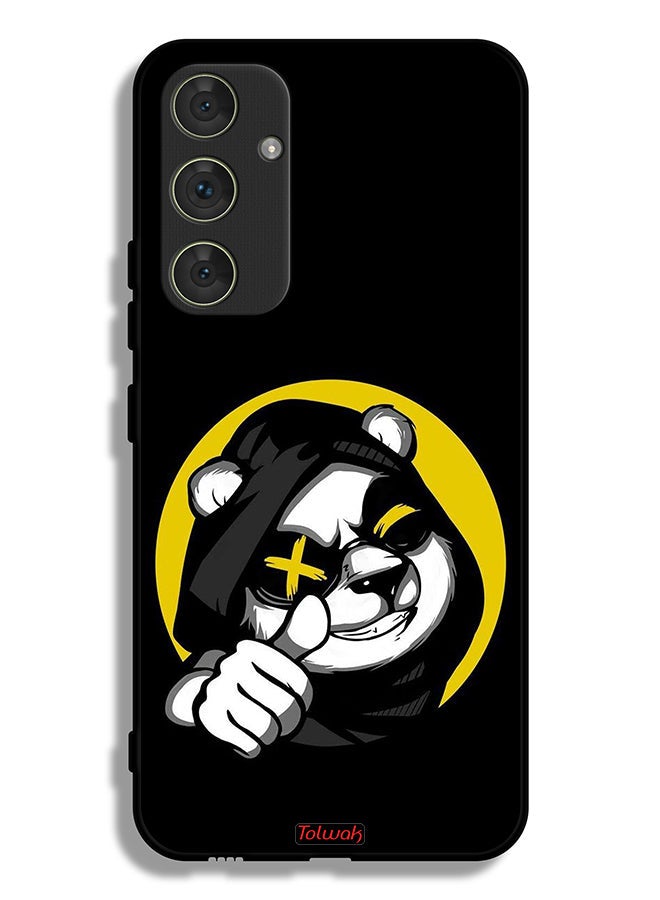 Tolwak Samsung Galaxy A54 5G Protective Case Cover Marshmallow Cute Cat - Image 1