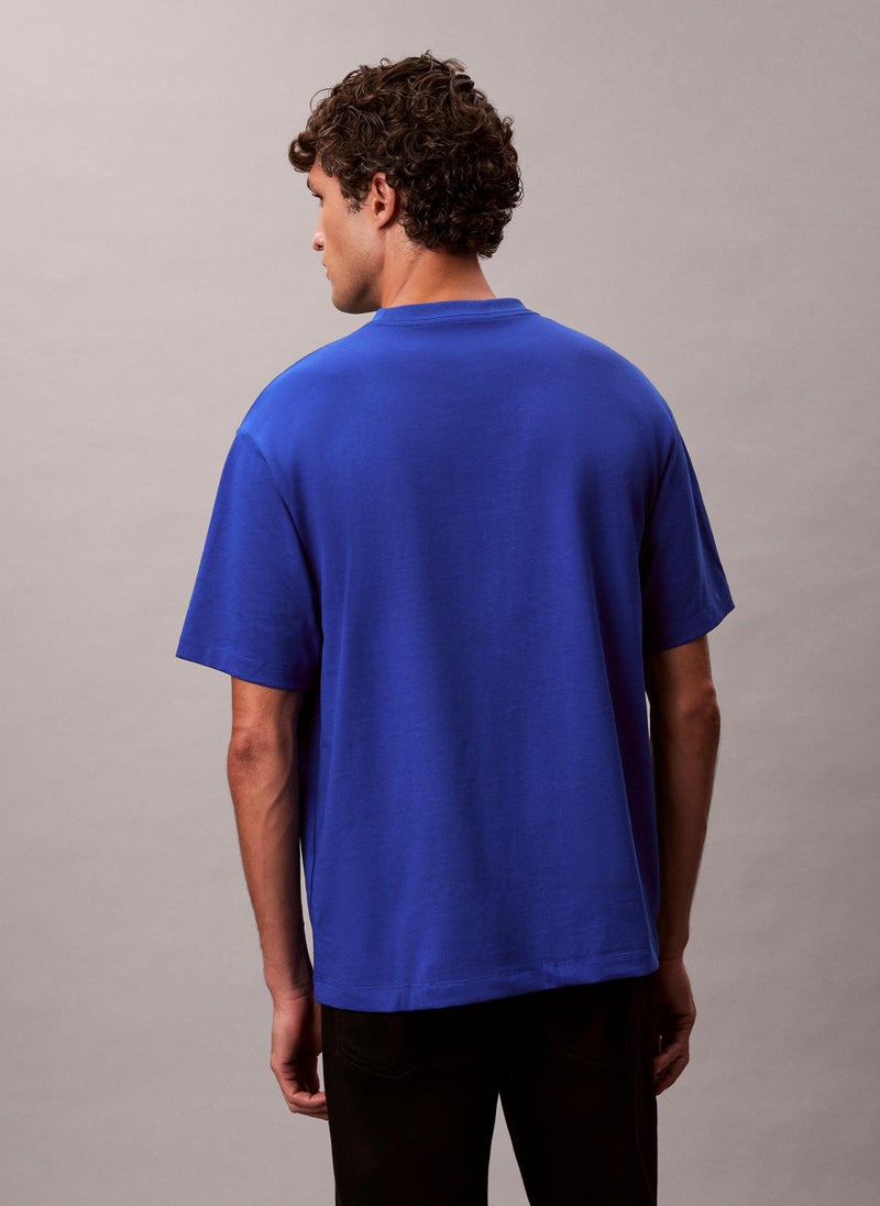 Calvin Klein Jeans Block Logo Graphic Relaxed T-Shirt - Image 2