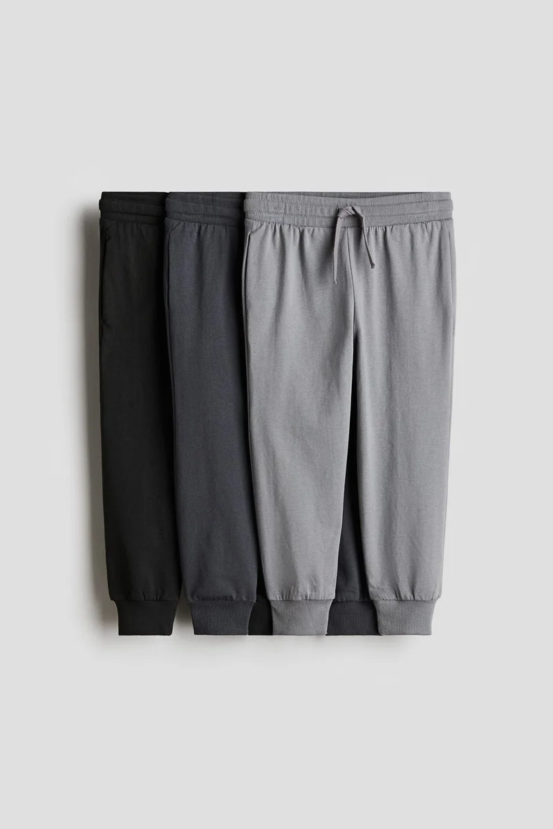H&M 3-pack joggers