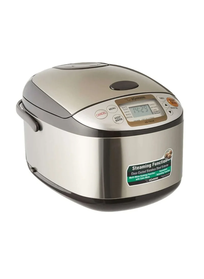 Zojirushi Zojirushi NS-TSQ10 Rice Cooker – Micom Technology, Non-Stick Inner Pan & Multi-Menu Settings