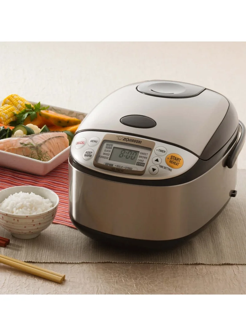 Zojirushi Zojirushi NS-TSQ10 Rice Cooker – Micom Technology, Non-Stick Inner Pan & Multi-Menu Settings