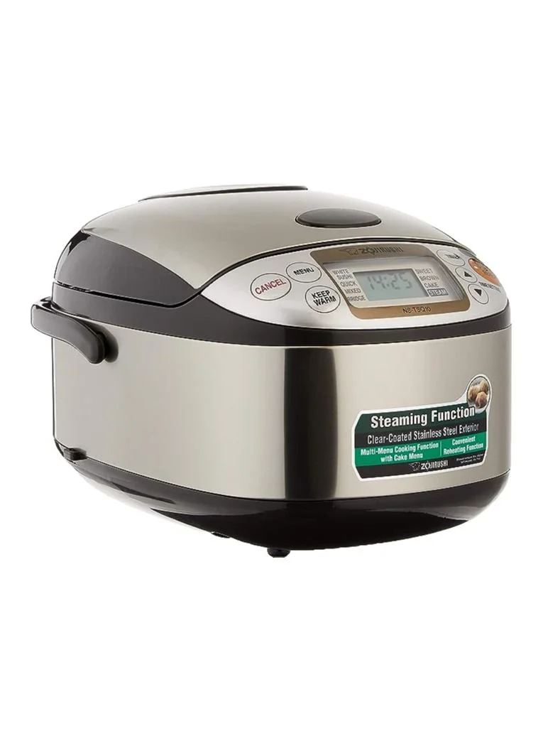 Zojirushi Electronic Rice cooker/ warmer 1.0 ltr, Stainless brown