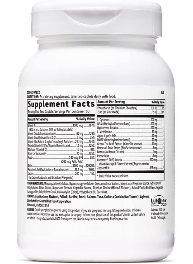 GNC Women's Hair, Skin & Nails Formula - Image 3