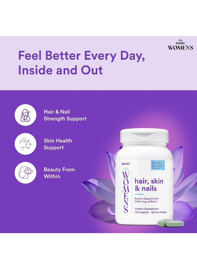 GNC صيغة شعر وبشرة وأظافر النساء من GNC - Image 3