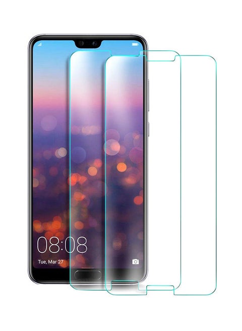 Pack Of 2 Screen Protector For Huawei P20 Pro Clear