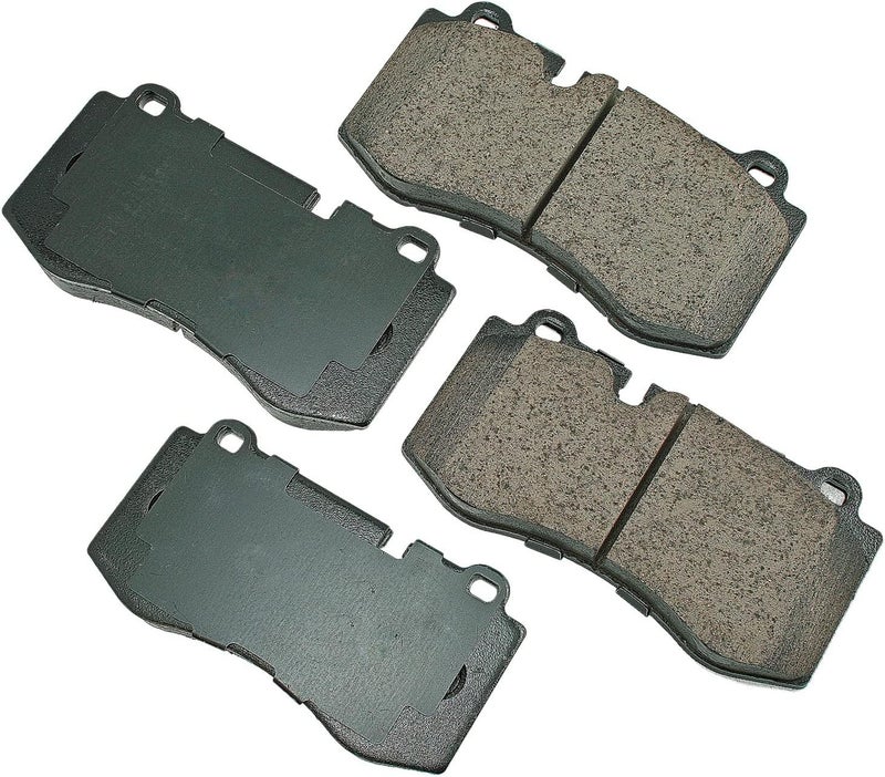 Akebono EUR1223 Ultra-Premium Front Brake Pads - Grey