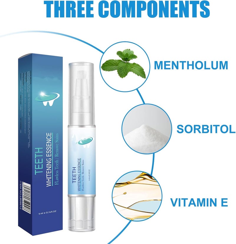 Lanthome Teeth Whitening Essence Pen, Teeth Stain Remover to Whiten Teeth (5) 5 - Image 4