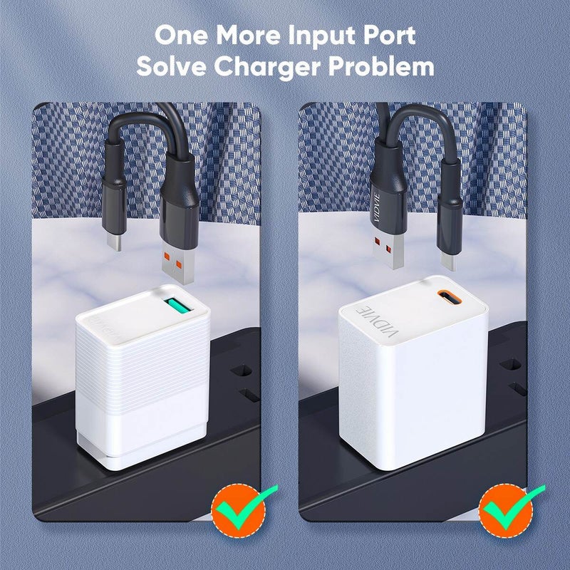 Vidvie CB4010 5-in-1 Multifunctional Charging Cable  Universal Compatibility for All Devices - Image 3