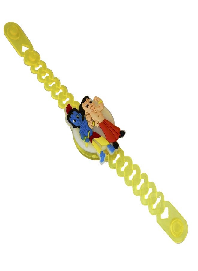 Natali Traders Designer Rakhi Combo For Brother Kids Pack of 2 With Chocolates Chota Bhai-Wristband Gift - Rakhi Gift Hamper For Younger Brother and Sister - Image 3