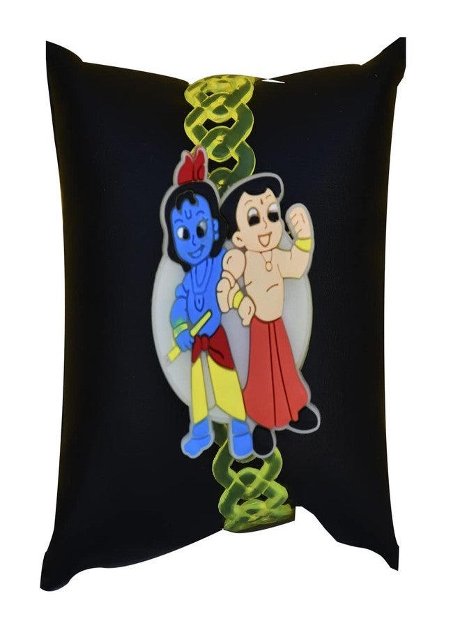 Natali Traders Designer Rakhi Combo For Brother Kids Pack of 2 With Chocolates Chota Bhai-Wristband Gift - Rakhi Gift Hamper For Younger Brother and Sister - Image 2