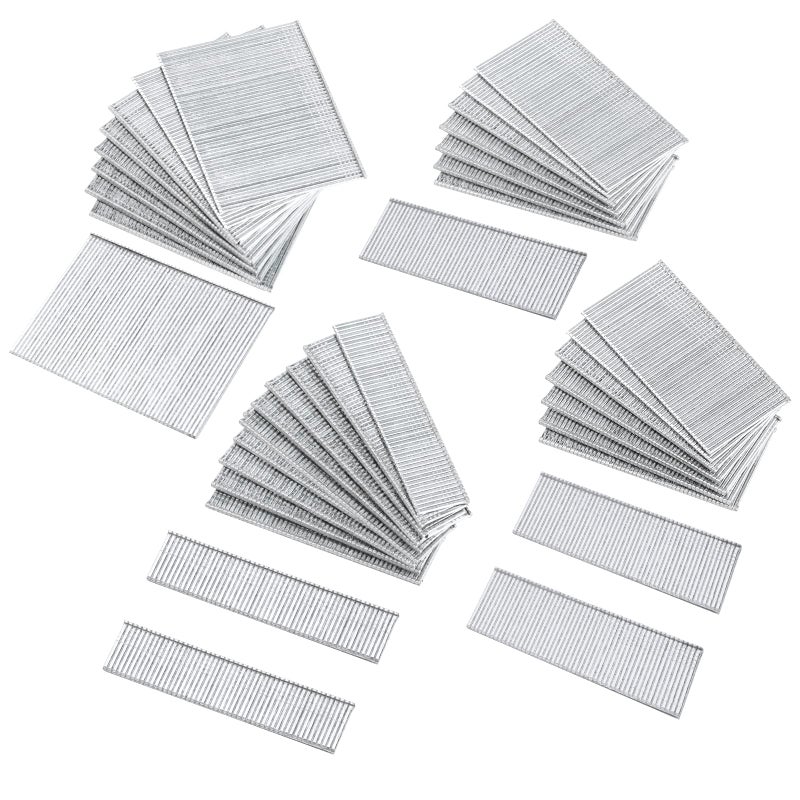 SHALL 18 Gauge Brad Nails 2 114 1 58 Inch 4000Count Galvanized Brad Nails Assorted 18GA Nail Gun Nails and Small Finishing Nails Assortment for Pneumatic Electric Brad Nailer Gun