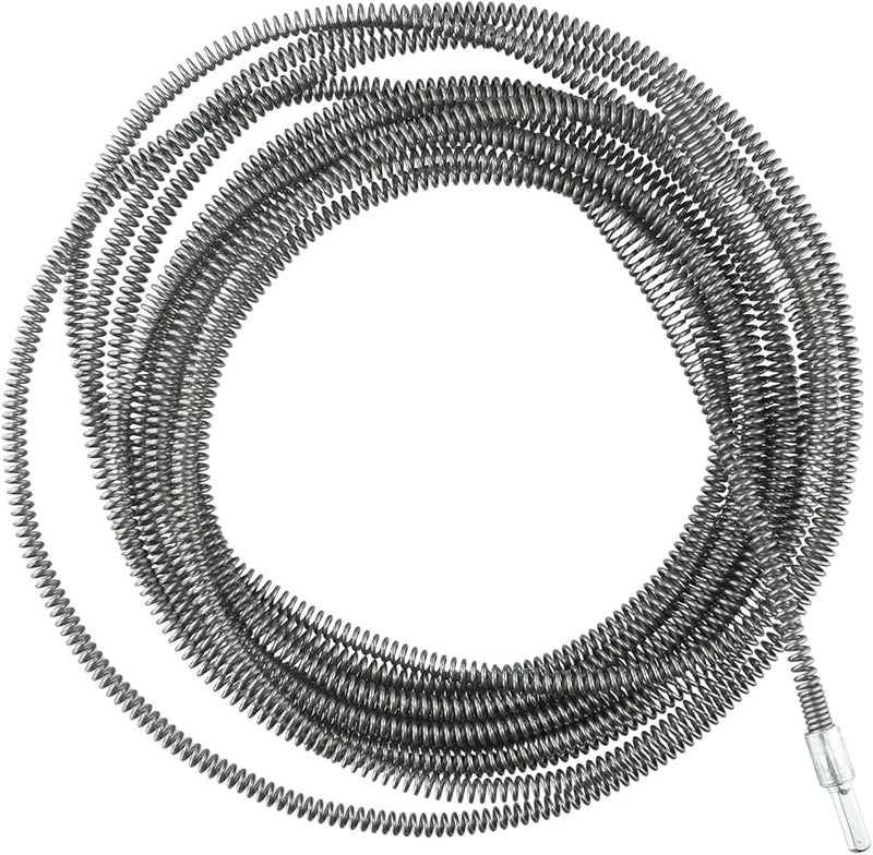 Electric Drain Cleaner Snake 10 Meters with Drill Adapter for Kitchen Bathroom Shower Drain Clog Removal - Image 3