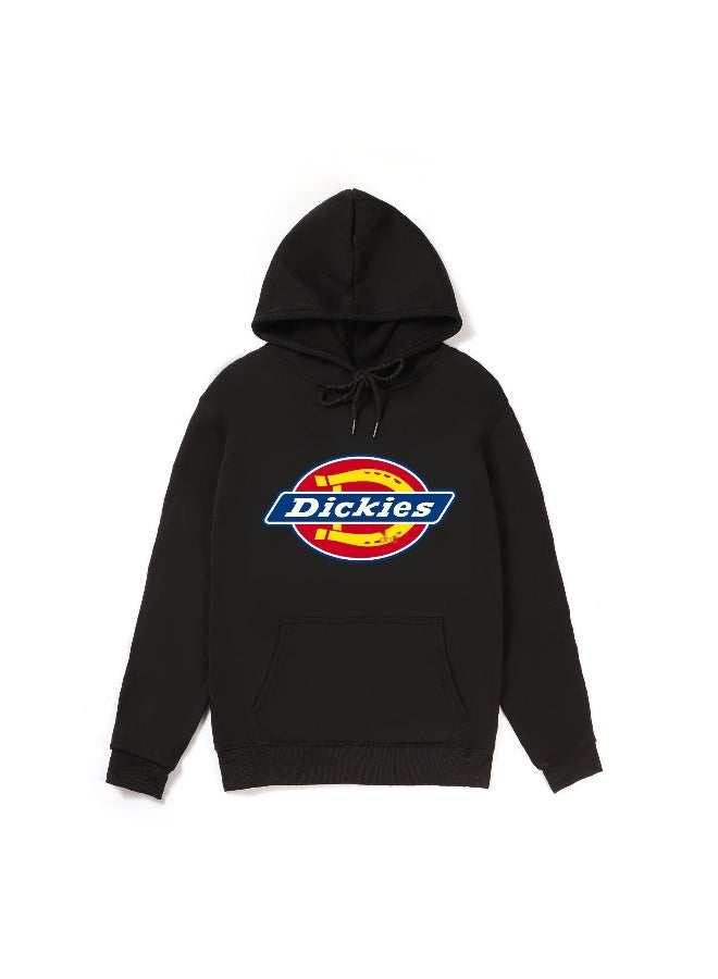 Dickies Unisex Casual Hoodie, Loose-Fit Round Neck Long Sleeve Pullover, Made from Polyester, Ideal for Teenagers and Everyday Wear - Image 1