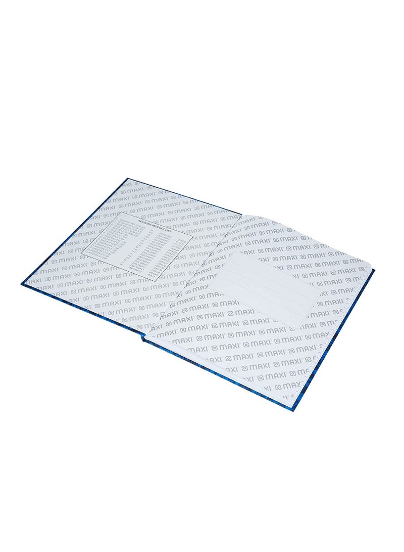 Maxi 4-Piece Register Book 10x8 Inch Size 96 Sheets - Image 4