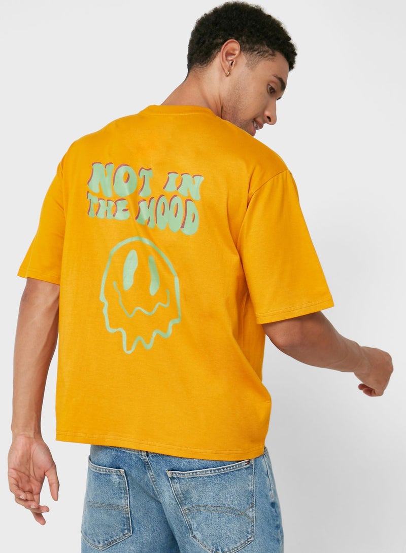 Seventy Five Oversized Boxy Fit Graphic T-Shirt - Image 1