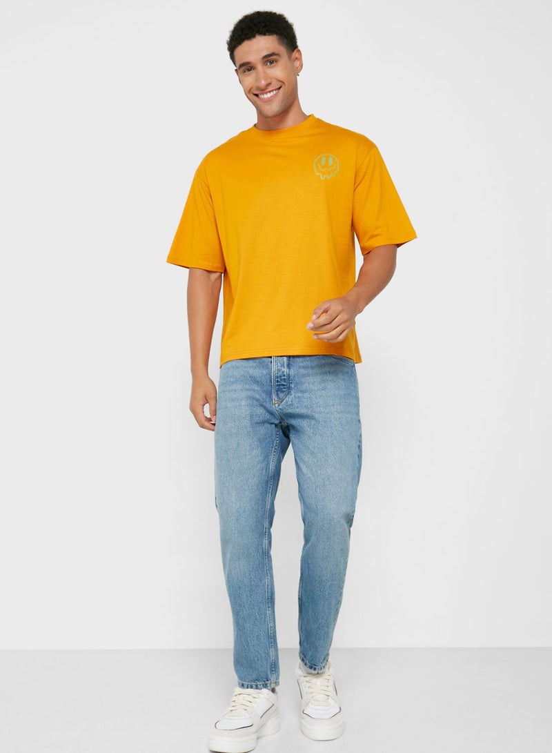 Seventy Five Oversized Boxy Fit Graphic T-Shirt - Image 4