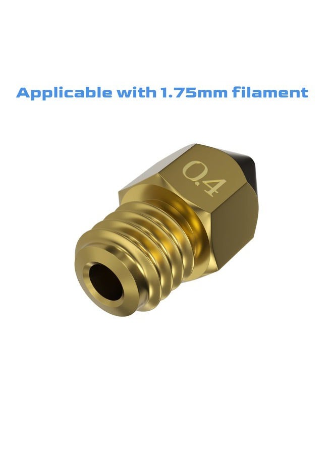 Benseager 31PCS MK8 3D Printer Nozzles Extruder for Ender 3, 0.4mm 0.1 0.2 0.3 0.5 0.6 0.8 1.0mm Nozzles with Cleaning Kit for Ender 3 V2/Pro (1.75mm Filament) - Image 4