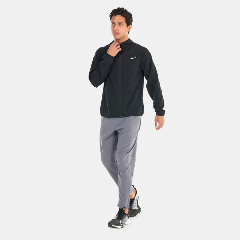 Nike Black Men's Form Dri-FIT Hooded Jacket for Men | Best Price UAE