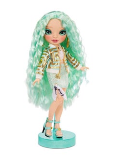 General Rainbow High School |Daphne Mintonn – Series 3 Mint (Light Green) Fashion Doll with 2 Outfits  - Image 1