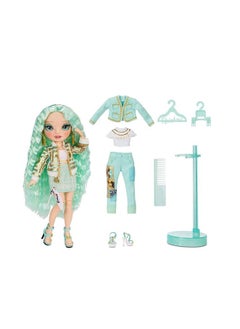 General Rainbow High School |Daphne Mintonn – Series 3 Mint (Light Green) Fashion Doll with 2 Outfits  - Image 4