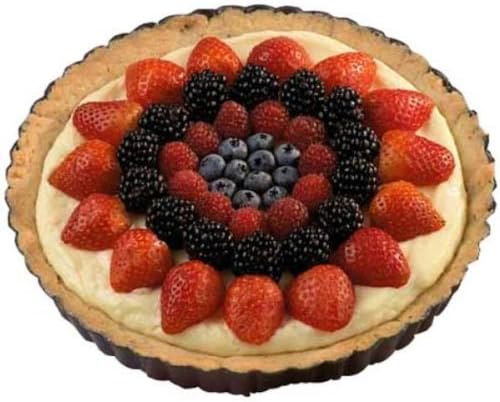 Wilton صينية تارت وكويش غير لاصقة من ويلتون إكسيلي إلت، 9 إنش، مع قاعدة قابلة للإزالة من الصلب - Image 3