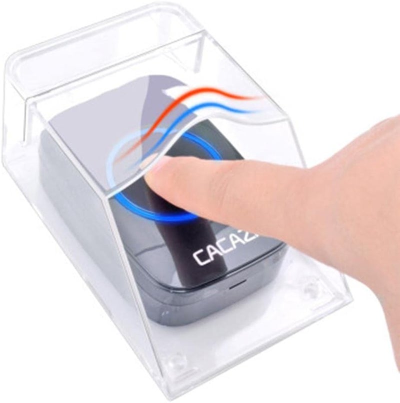 klarako Plastic Doorbell Cover Clear Waterproof Smart Door Bell Protector Universal - Image 5