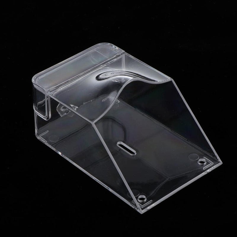 klarako Plastic Doorbell Cover Clear Waterproof Smart Door Bell Protector Universal - Image 1