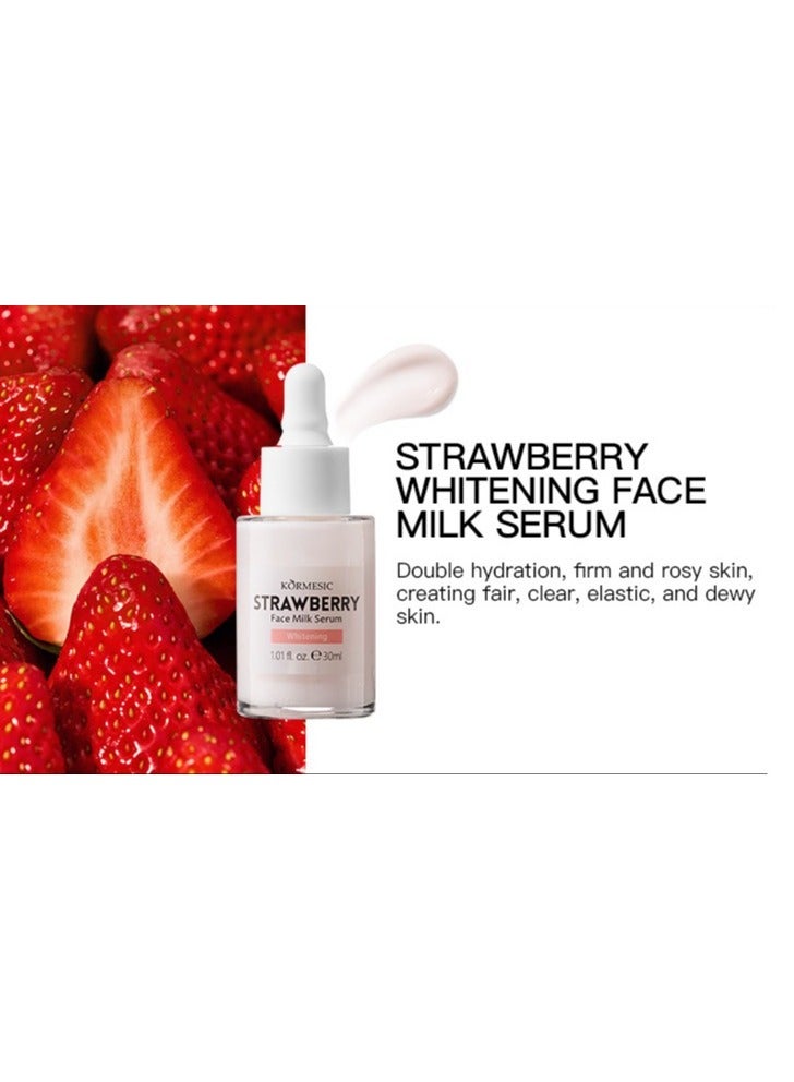 Kormesic Strawberry Extract Emulsion - Hydrating & Softening 30ml - Image 2