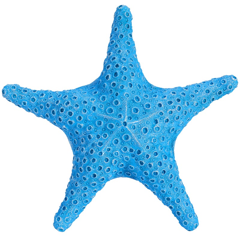 VVGIFTS Blue Ocean Beach Decoration Starfish Resin Wall Hanging Decoration (SkyBlue) - Image 2