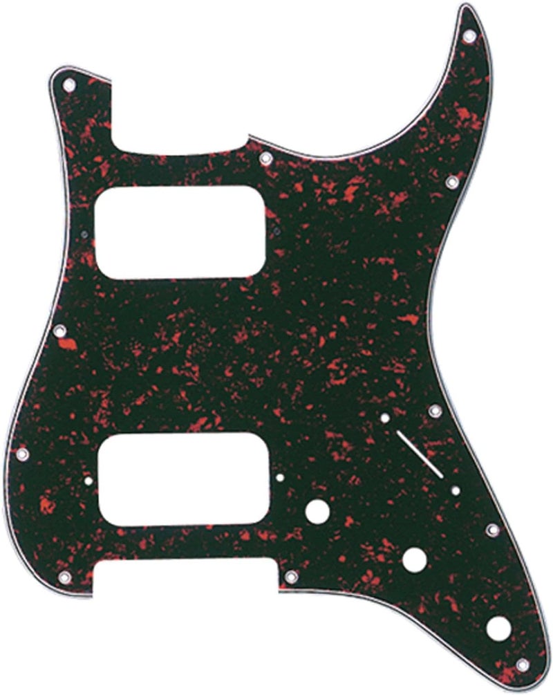 Fender 099 1372 4 Ply Tortoise Shell 11 Hole Mount H/H Stratocaster Pickguard - Image 1