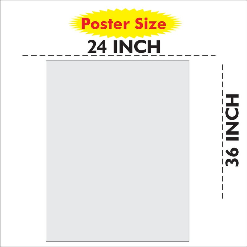 INFINITY INTERIORS | Waterproof Wall Stickers | Michael Jackson | PVC Self Adhesive Vinyl Wall Poster for Living Room, Hall, Play Room, Bedroom, Kitchen, Office (24x36 inch) - Image 5