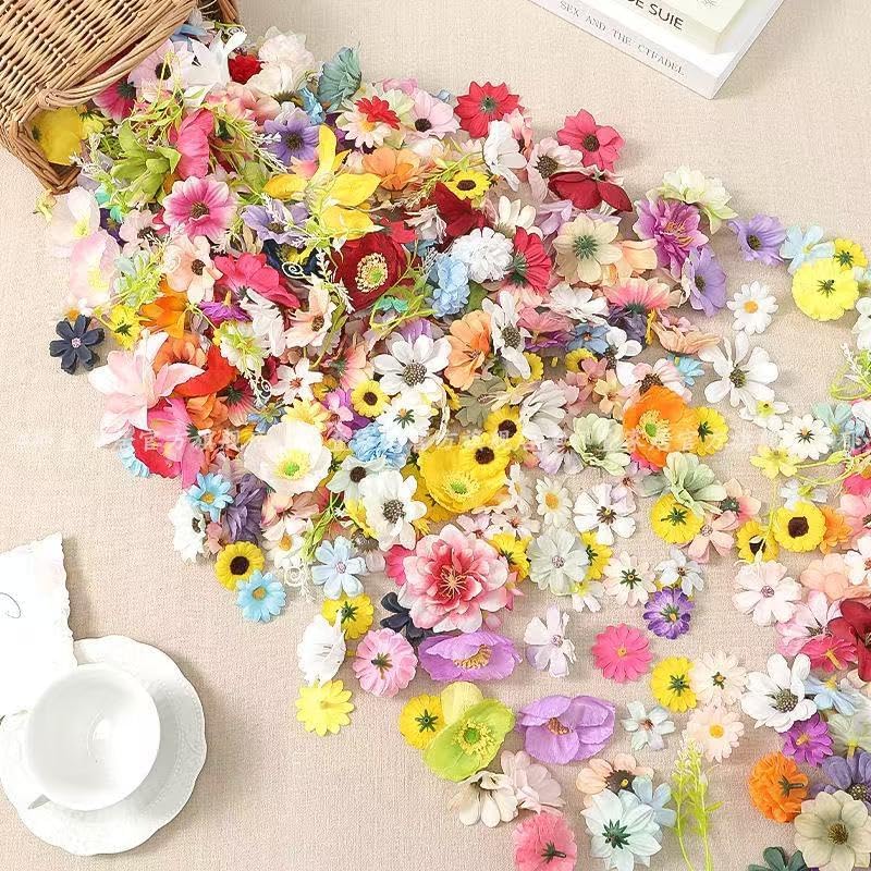 KASTWAVE 20 Pcs Artificial Flower Garlands, Hanging Wildflower Backdrop Decoration, Faux Silk Flower Vines for Wedding Arch, Garden Wall, and Party Floral Decor - Image 2