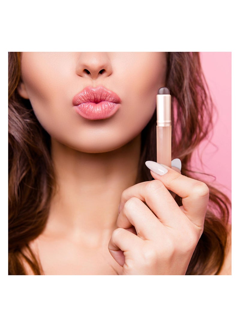 SYOSI 2pcs Silicone Lip Brushes with Cover, Reusable Lipstick Applicator with Dust Covers for Lip Gloss Balm, Lip Oil, Lip Mask Portable Travel Mini Brush Head Makeup Tool for Concealer, Eyeshadow, Blush - Image 5