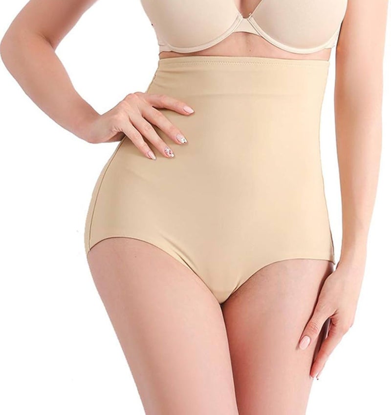 Btag High-Waist Tummy Tucker Shapewear for Women | Seamless Body Shaper | Invisible Under Dresses | Slimming Control Panty (Skin_2XL) - Image 1