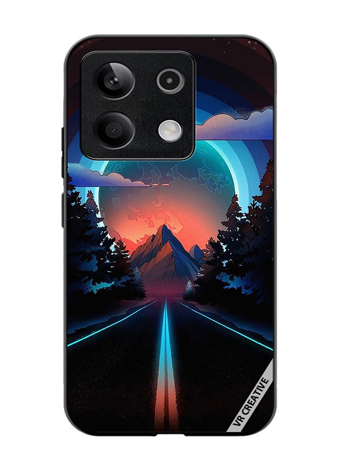 VR CREATIVE Protective Case Cover For Xiaomi Poco X6 Road To Paradise Design Multicolour - Image 1