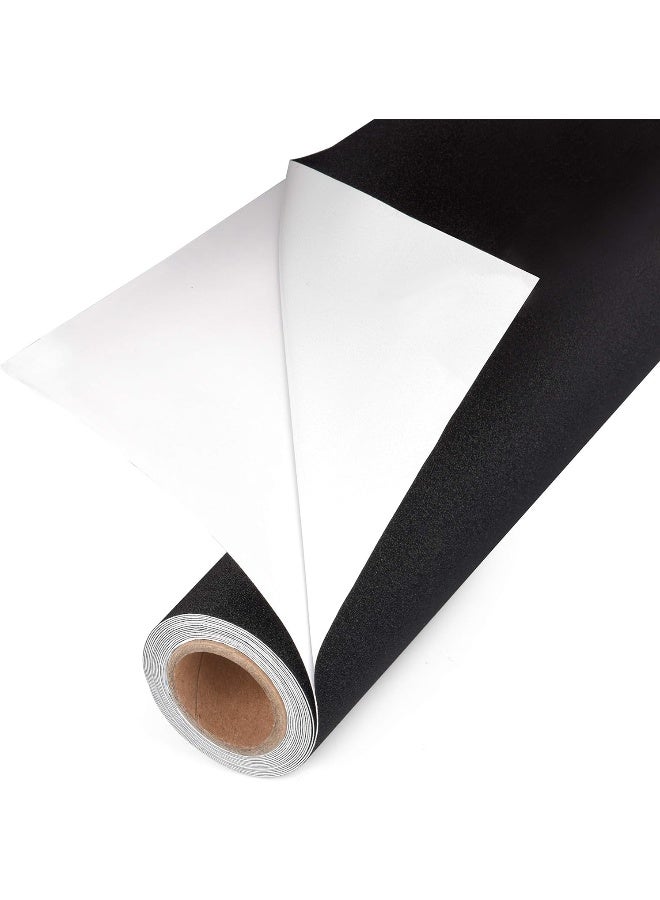 Home Trove Total Blackout Window Film: 100% Light Blocking Film With Heat Resistant White Side - Room Darkening, Static Cling Film For Privacy & Day Sleep - No Residue, Stops Uv, Easy Removal (17.5 X 72 In.) - Image 1
