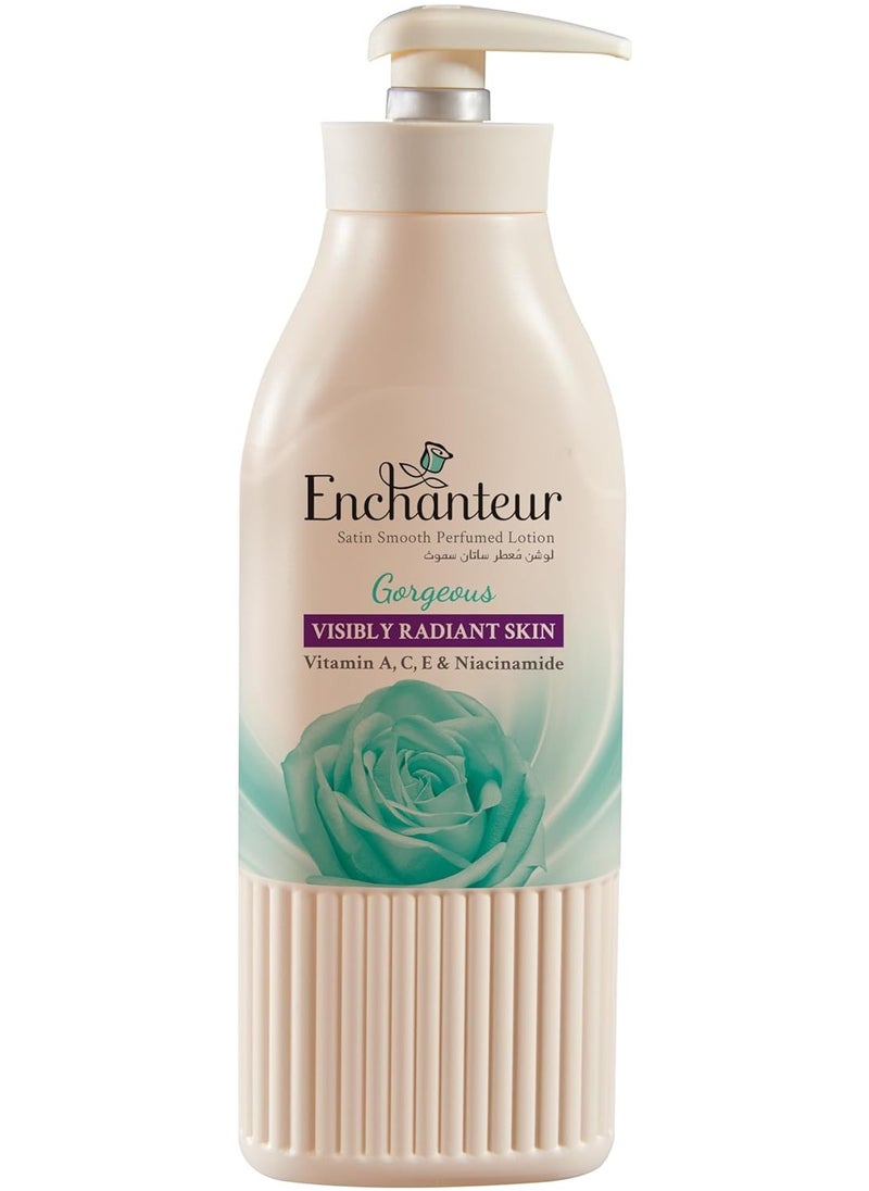 Enchanteur - Gorgeous Body Lotion 500 ml and Perfumed Talc 125 g - Image 1