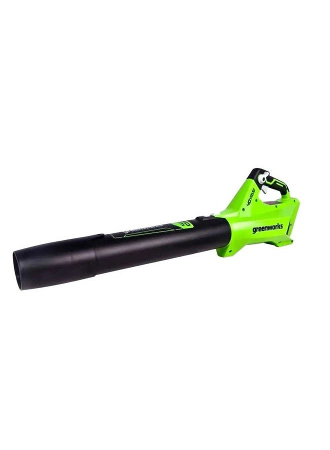 Greenworks 40V (120 MPH / 450 CFM / 75+ Compatible Tools) Cordless Axial Leaf Blower, Tool Only - Image 1