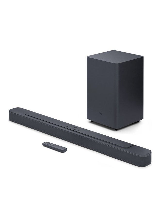FIPKA - 2.1 Deep Bass MK2 2.1 Channel Soundbar With Wireless Subwoofer Jblbar21Dbm2Blkuk Black - Image 1