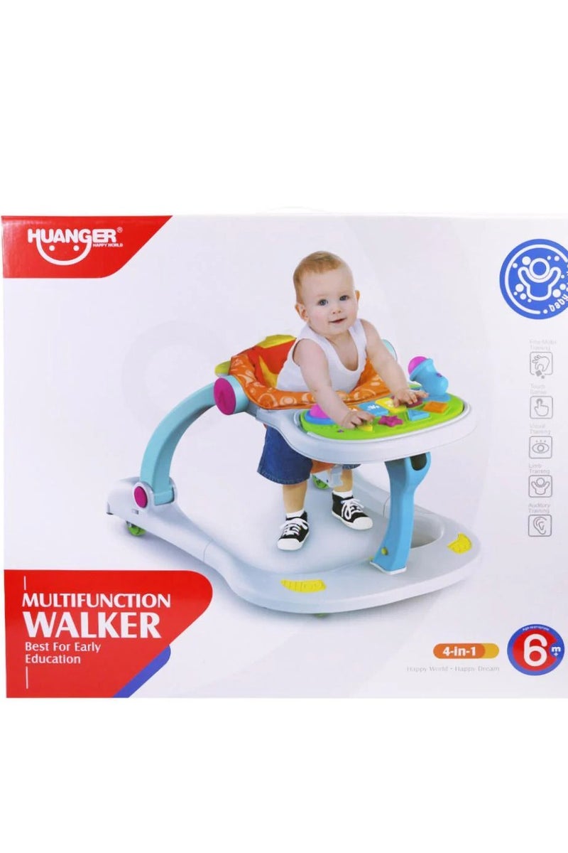 HUANGER Multifunction Walker With Microphone And Early Learning Tools - Image 1