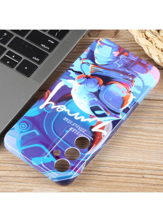 اس-توب جراب لهاتف Samsung Galaxy A23 بنمط مرسوم وثقب دقيق من مادة الكمبيوتر الشخصي - Image 4