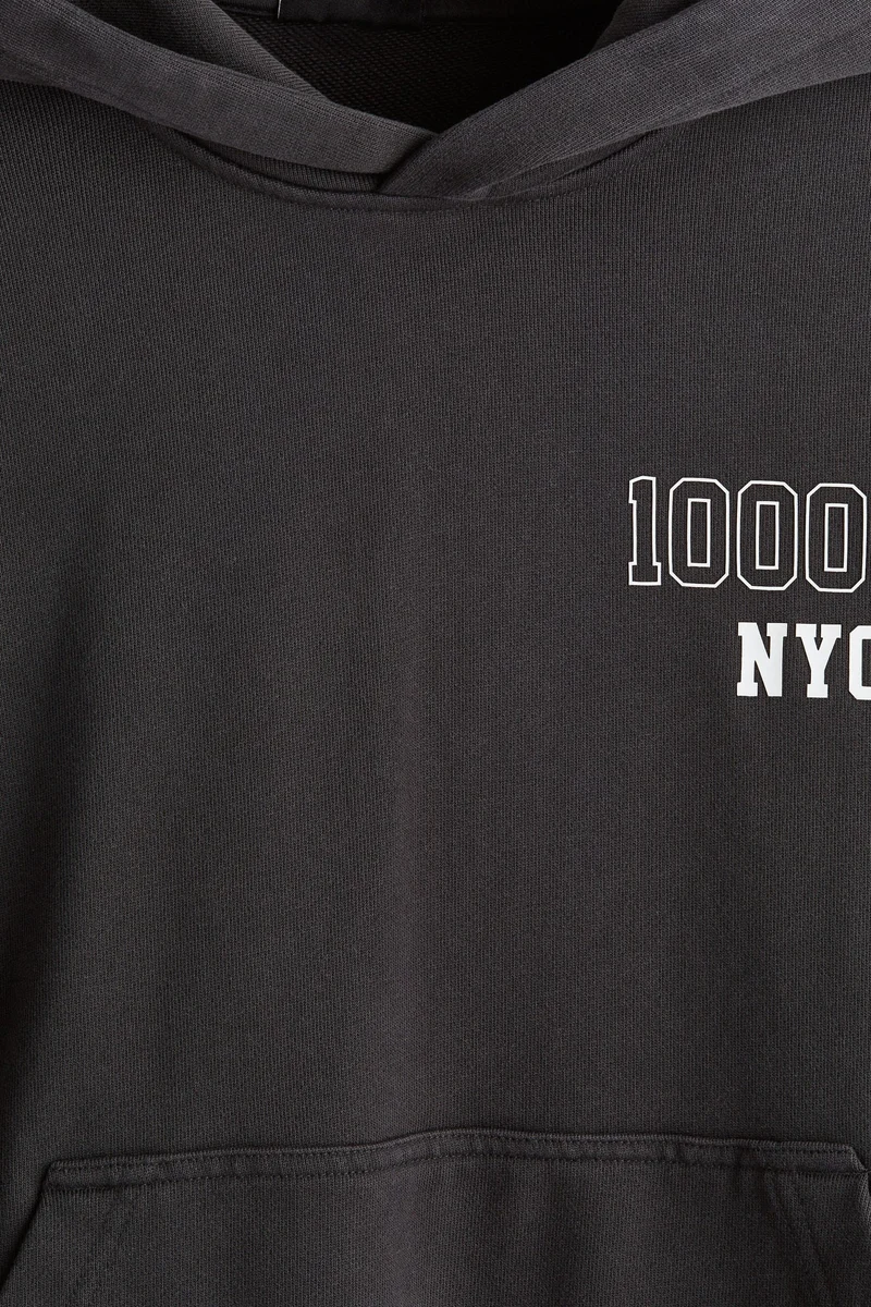 H&M Oversized Fit Printed hoodie